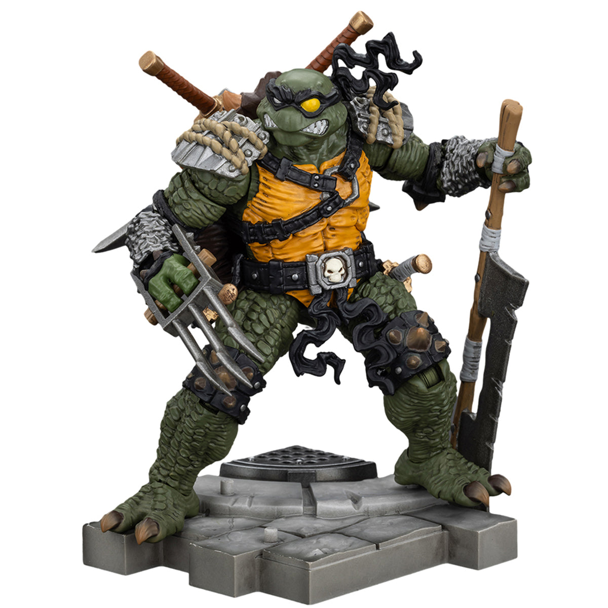JOYTOY 1/18 TMNT-Slash Action Figure