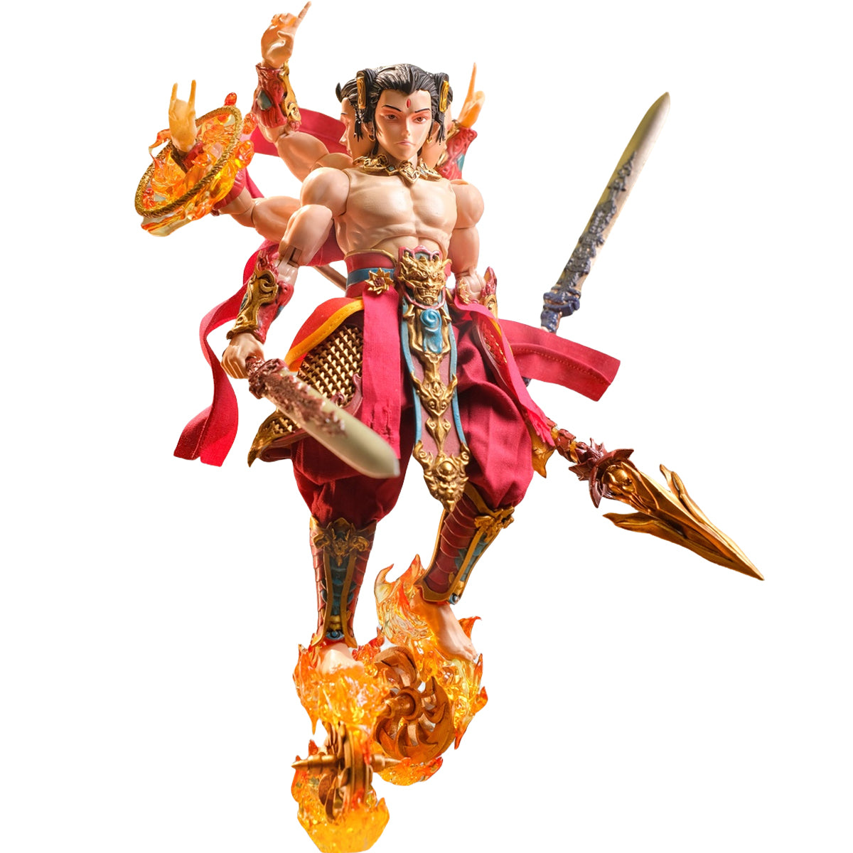 JOYMAN 1/12 Three Altars Sea Assembly Great God Nezha Third Prince Action Figures