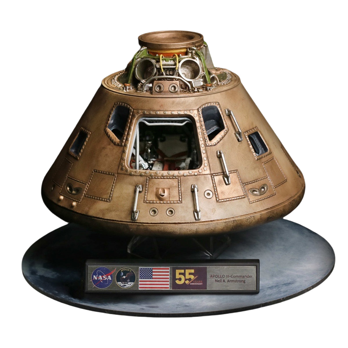 STAR ACE Toys Resin Series Apollo 11 Command Return Capsule Regular Edition Statue