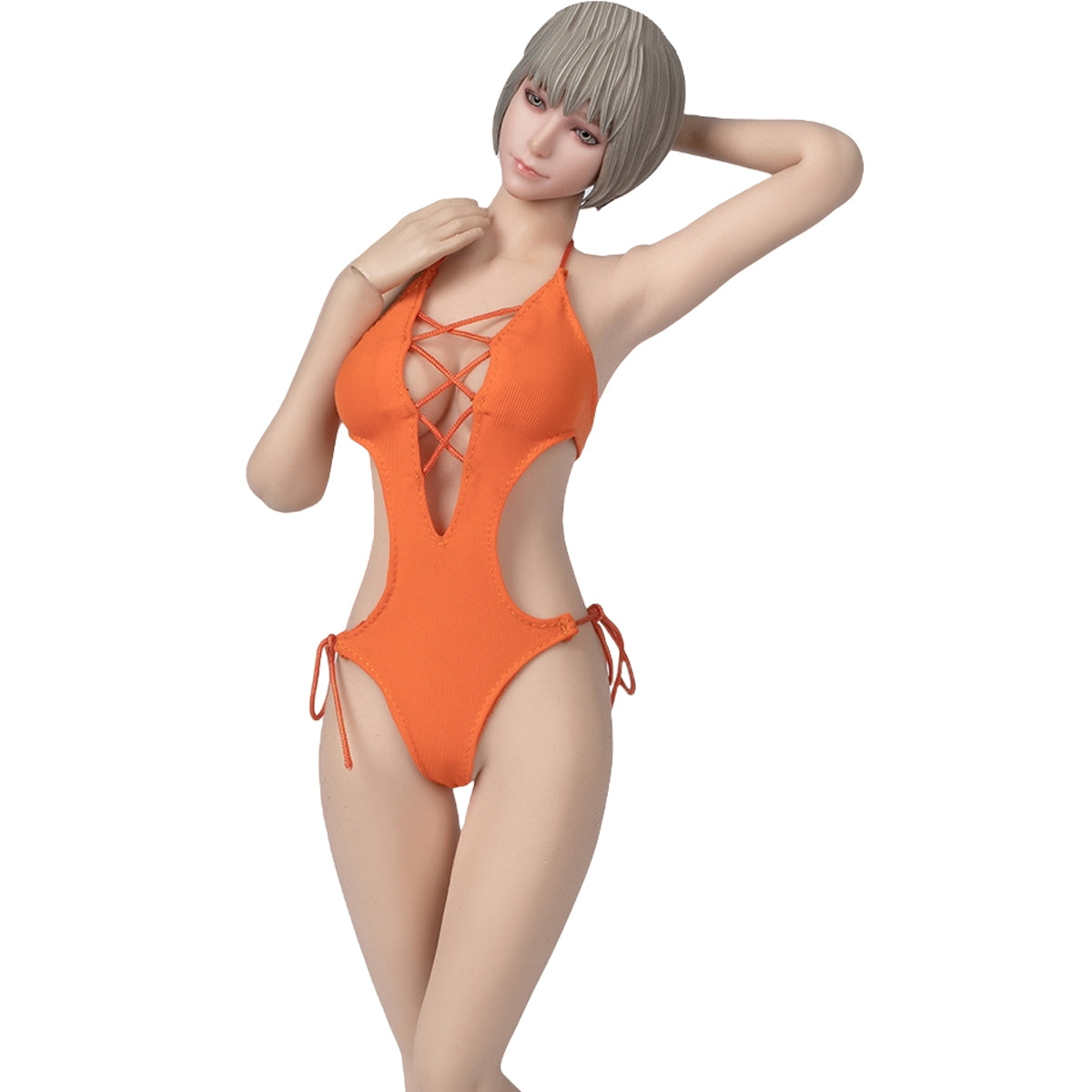 Toyscentre, Female Bodysuit Jumpsuit, Doll Clothes Accessory for 12-inches Action Figurine