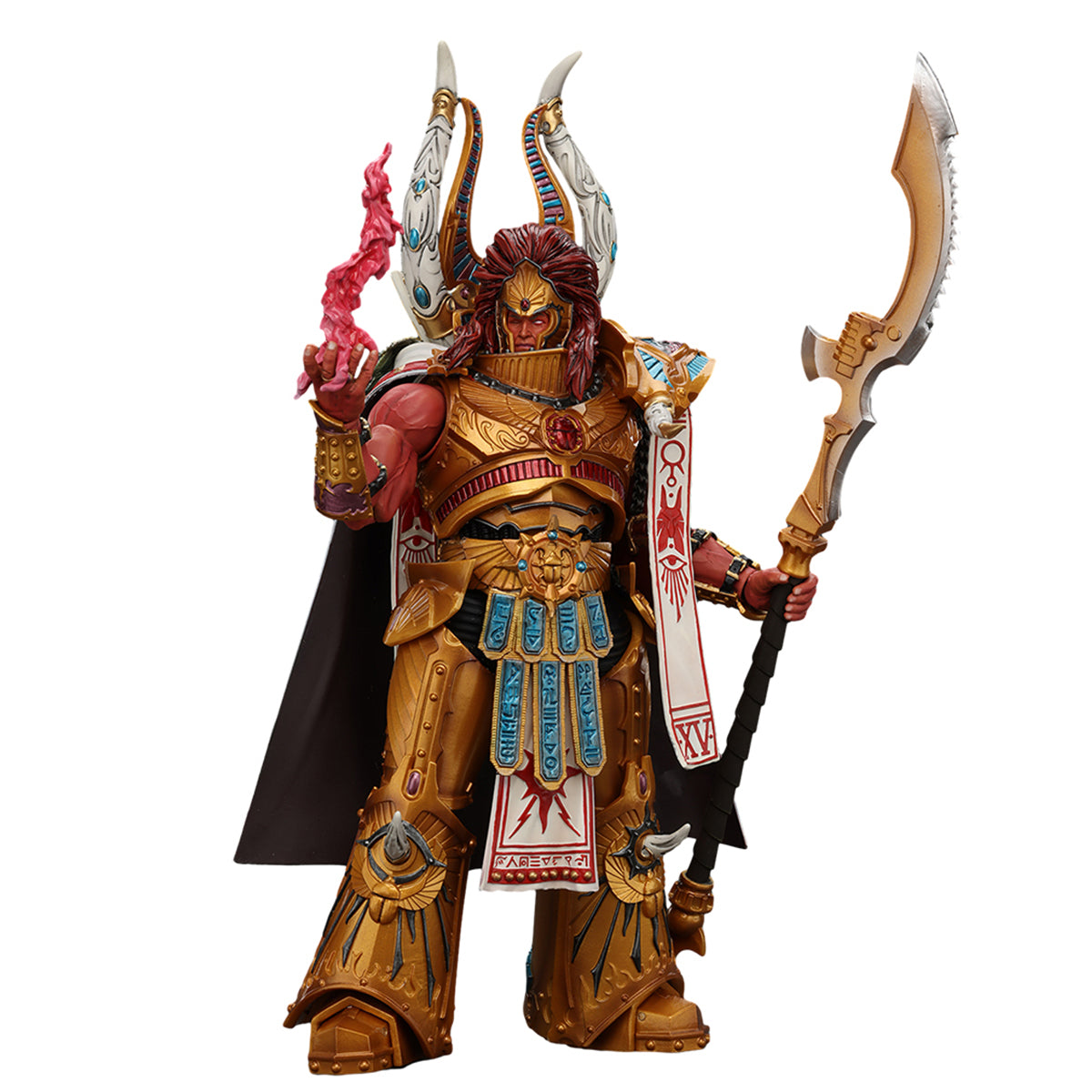 JOYTOY Warhammer La Herejía de Horus, Mil Hijos: Magnus el Primarca Rojo de la XV Legión, Figura de acción