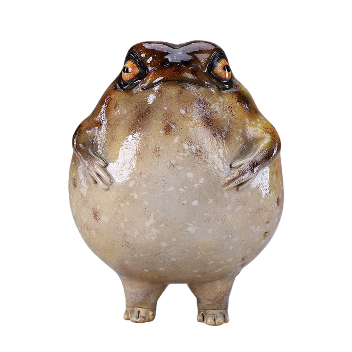 JXK Bun Frog Static Expertly Hand-Painted Lifelike Animal Figurine