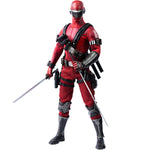 Figurines d'action Threezero GI Joe Snake Eyes Deadgame Red Édition spéciale