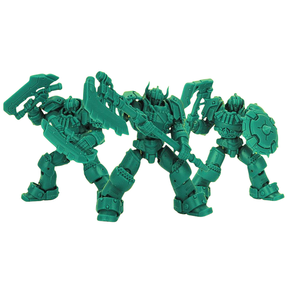 Figura de acción personalizada de TOY ALLIANCE ARCHECORE ARCHE-SOLDIER SQUAD, color verde