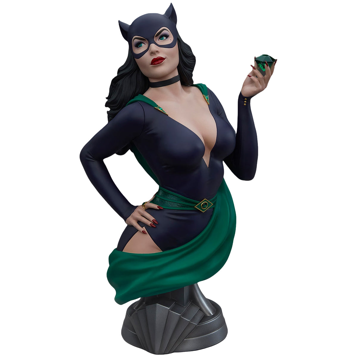 Sideshow x Tweeterhead, Catwoman Bust, 1/3 Scale Art Figurine