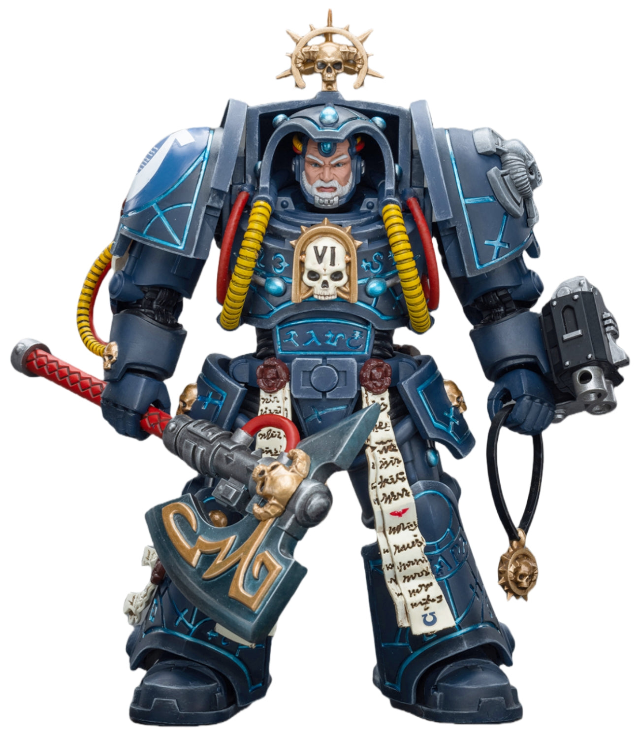 JOYTOY Warhammer 40K 1/18 Scale Ultramarines Librarian in Terminator Armour Action Figure