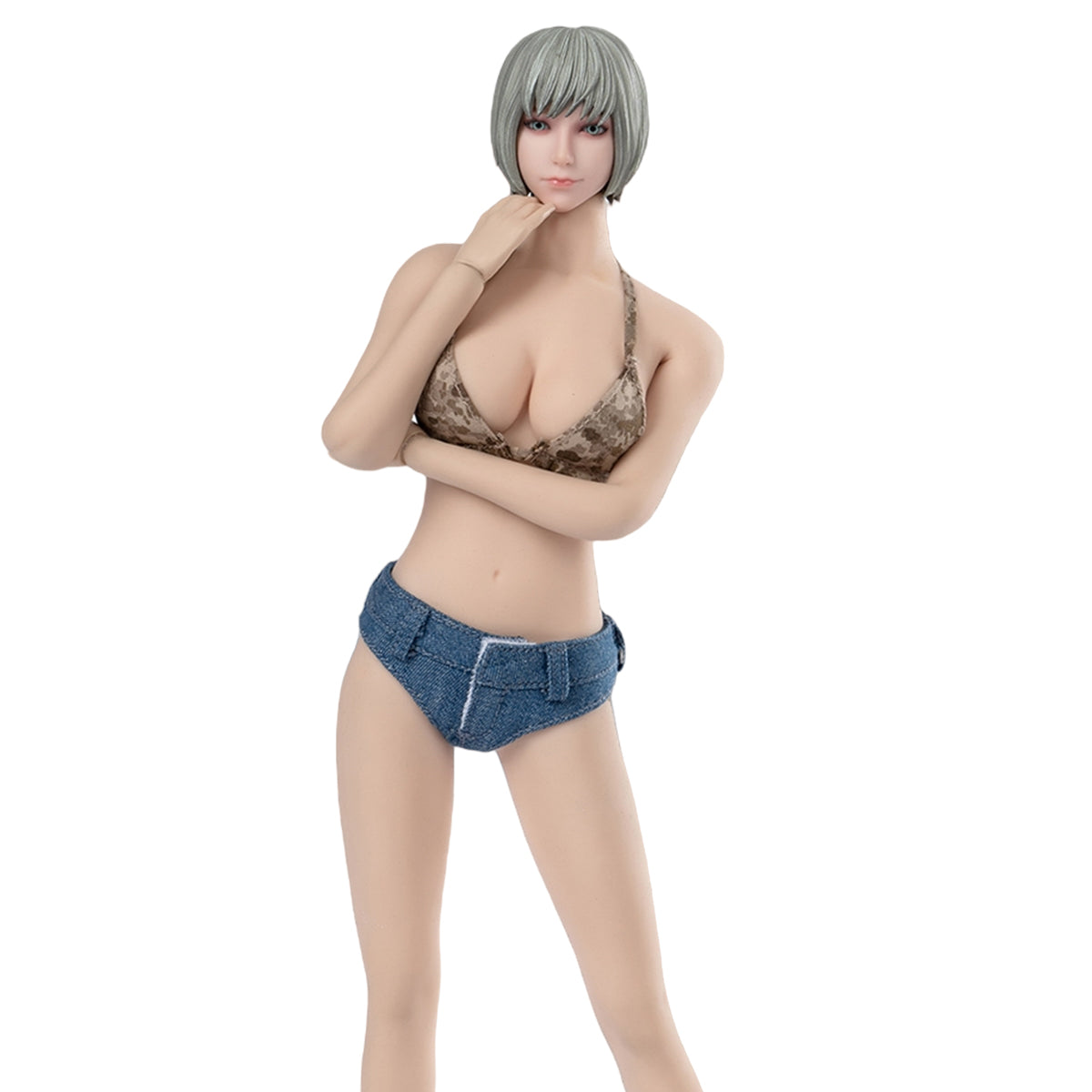 Toyscentre, Women's Tank Top + Briefs Set, Doll Clothes Accessory for 12-inches Action Figurine