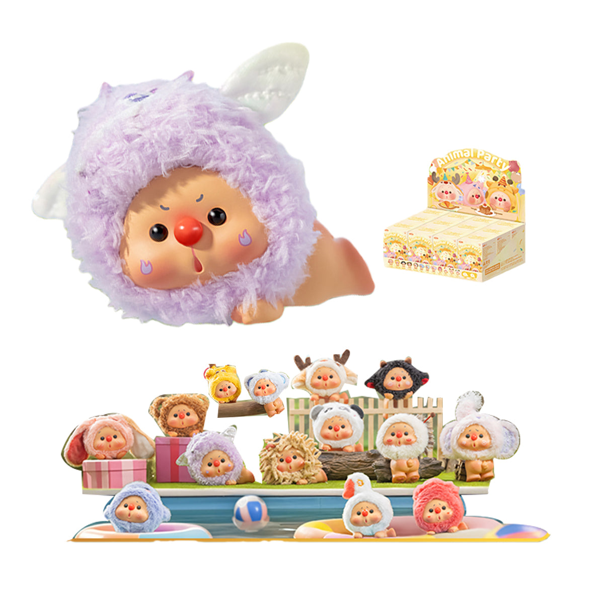 JOTOYS OYO Animal Party Series Mini Blind Box Figure