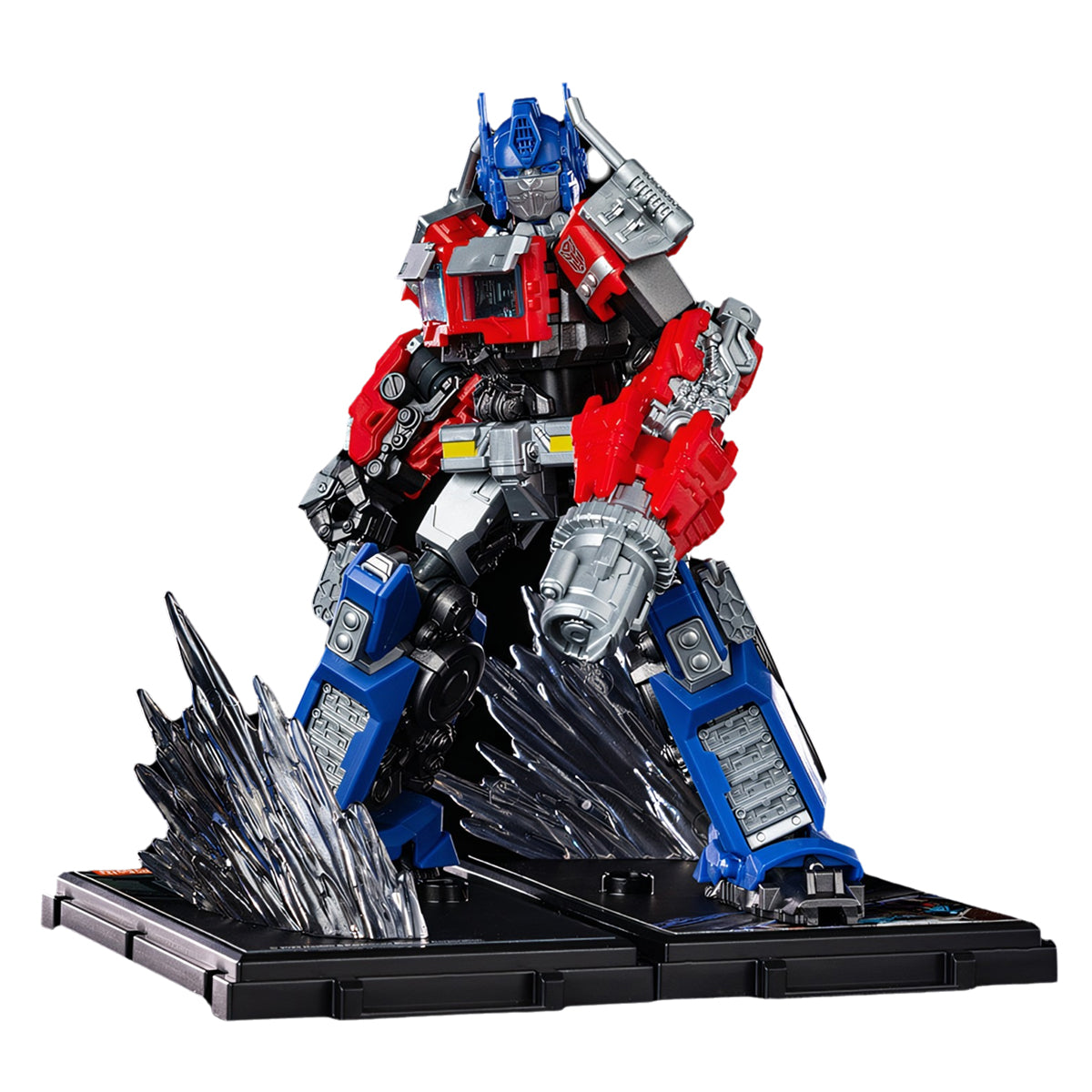 BLOKEES Assembly Model Kits: Transformers Classis Class - Optimus, Mecha Musume Style, Height 13cm Miniature Collectible PTZCYB
