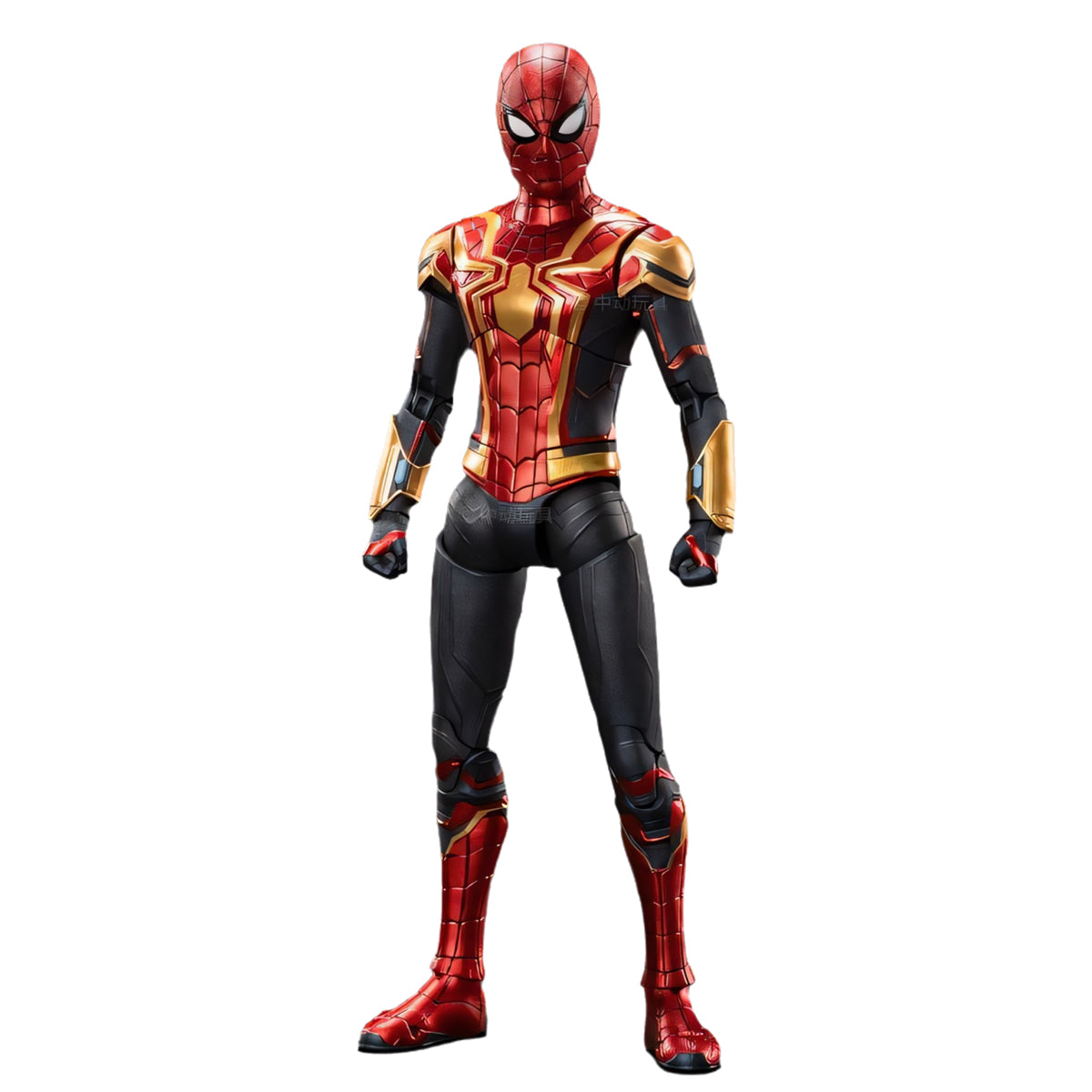ZD Toys Collectible Action Figure Full Set: Anniversary Series: Red & Gold Spider Man (1913-02), Movice Style, 1:10 Scale Miniature