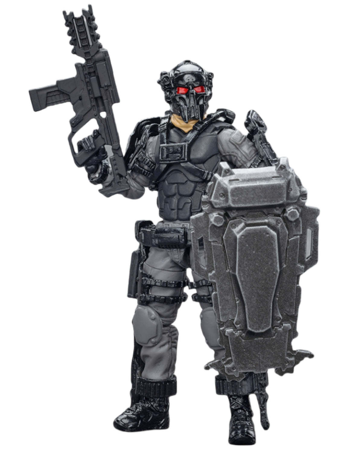 HiPlay JoyToy Military Collectible Figure: Army Builder Pack Bounty Hunter with Blast Shield 1:18 Scale Action Figures JT1774