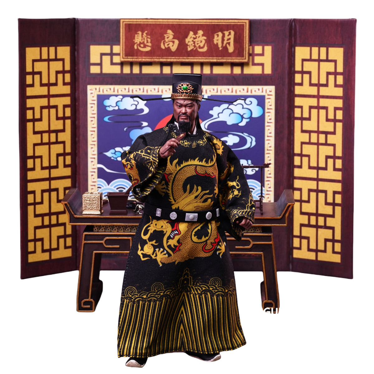 QIANLONG TOYS, Song Dynasty Bao Zheng, Bao Qing tian & Gong Sun Ce & Southern Knight Zhan Zhao, Action Figures