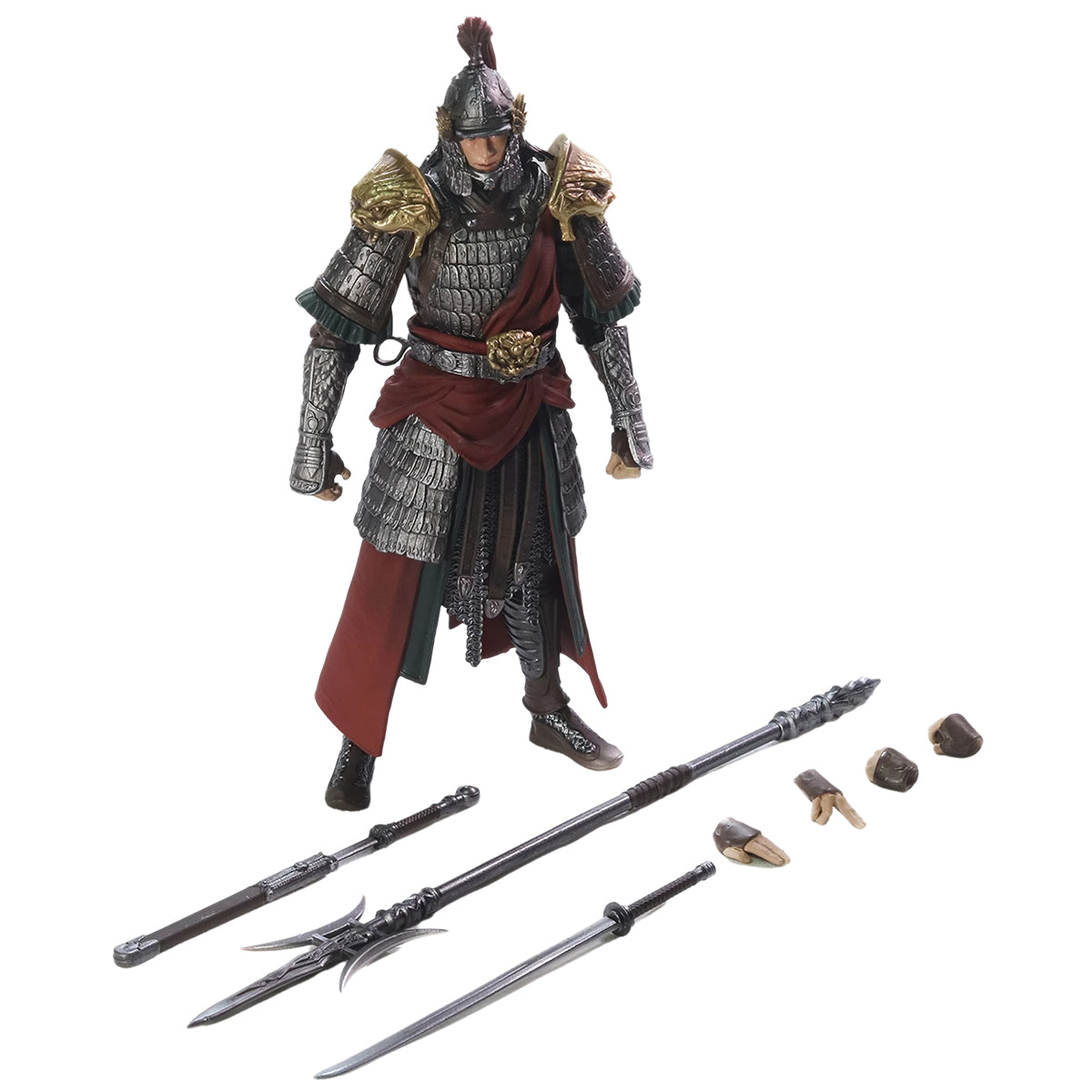 HiPlay dodowo Collectible Figure Full Set:Chinese Swordsman,Standard Edition,1:12 Scale Miniature Action Figurine