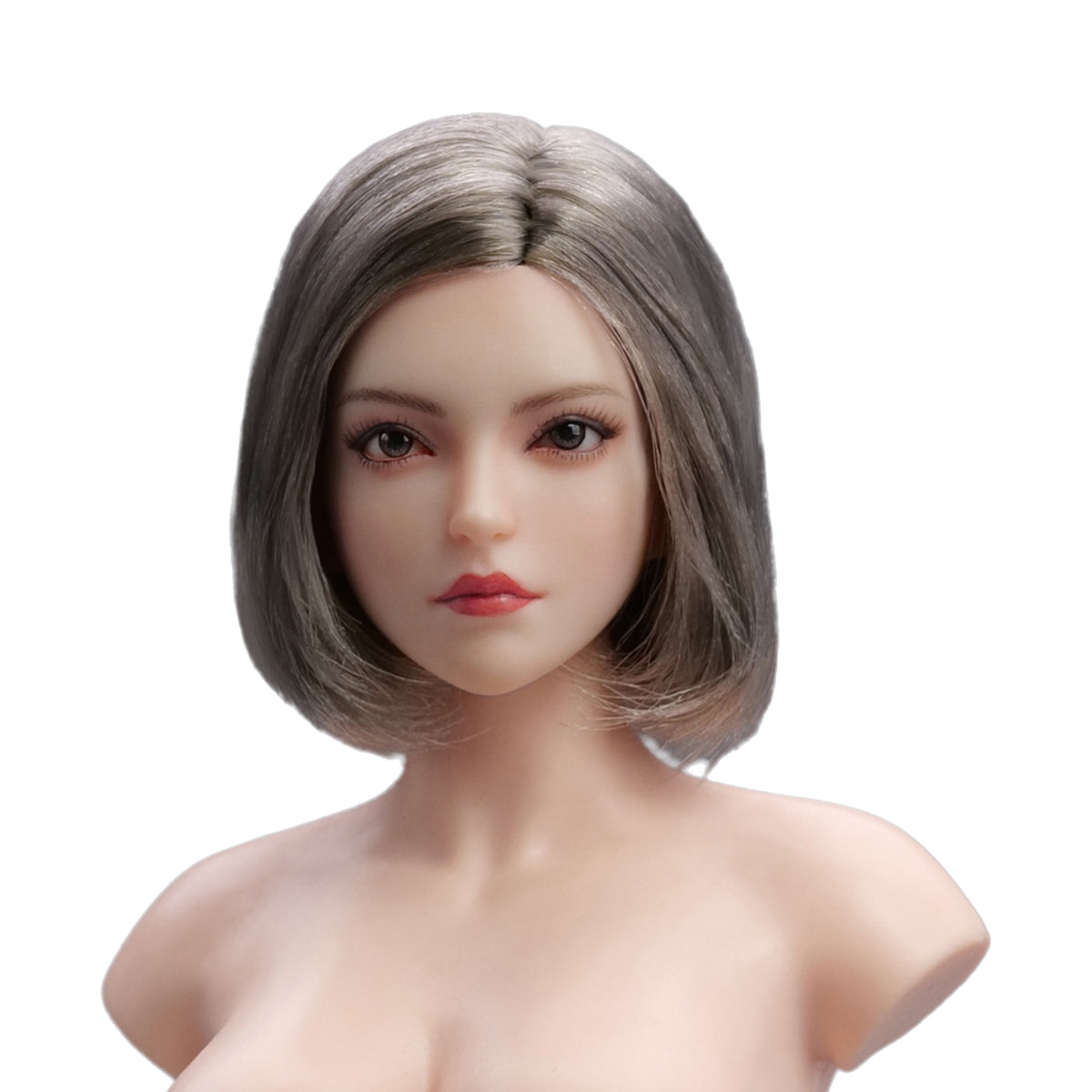 YMTOYS Action Figure Head Sculpt Accessory: Asian Female Head Sculpture - Xiao Zhao, Movable Eye, For 12-inch Miniature Figure