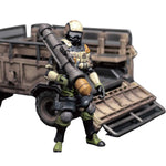 TOY ALLIANCE Figura de acción del remolque blindado de arena Acid Rain World