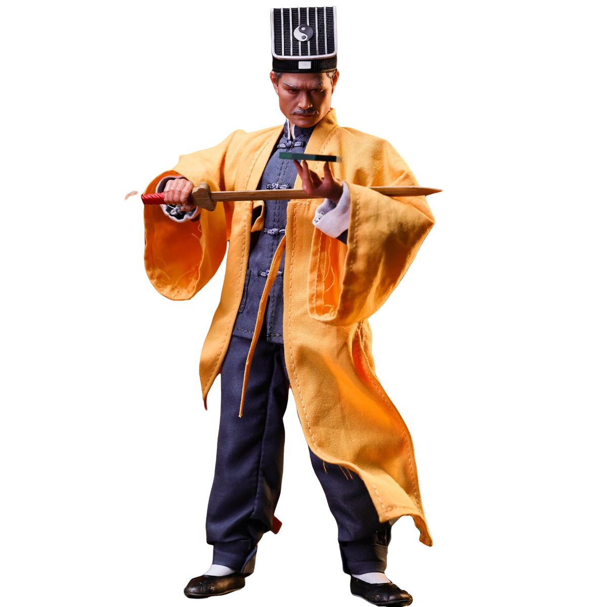 Mountain Studio Yellow Robe Hero Mr. Vampire Uncle Yingshu 1/12 Scale Action Figure