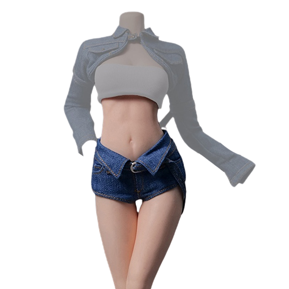 Traje vaquero de moda VSTOYS Ver.24XG107 para figuras de acción