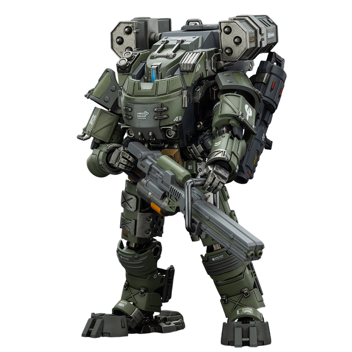 JOYTOY Dark Source APOC Series Storm Tempestus Fire Support Type Mecha or Pilot & Bedrock Standard Combat Type Mecha or Pilot 1/25 Scale Assembly Model Kits