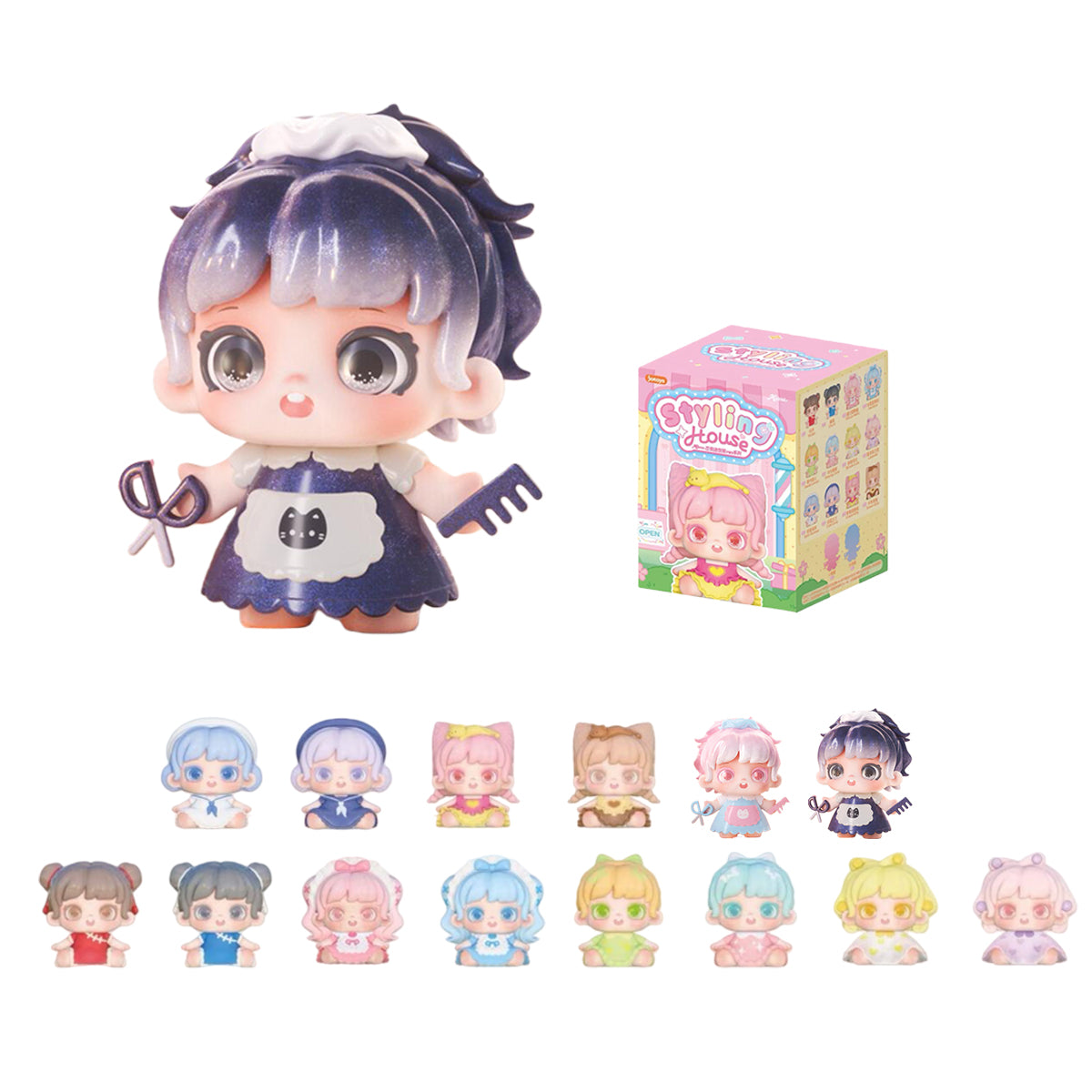 JOTOYS Miana Styling House Mini Series Box Blind Box Figure