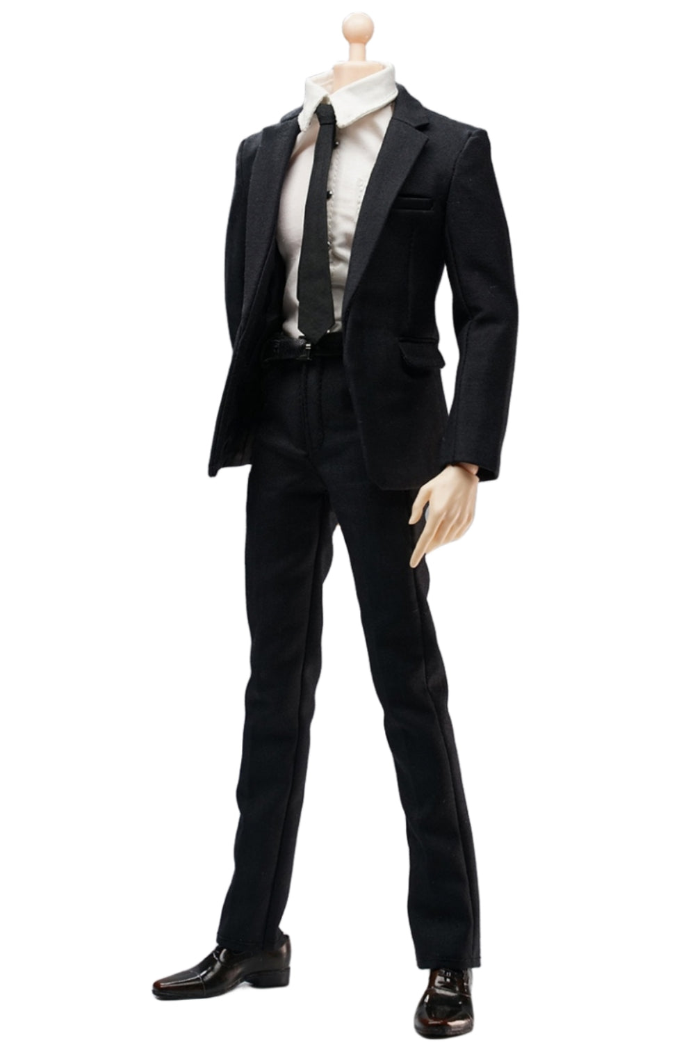 HiPlay 1/6 Scale Figure Doll Clothes: Black Gentleman's Suit for 12-Inch Collectible Action Figure clr02