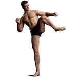 TBLeague, Seamless Muscular Male Body Suntan-Skin with Head Sculpt, Action Figures Body