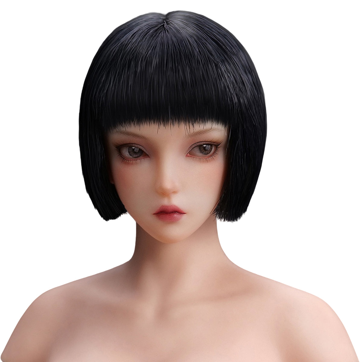 YMTOYS Movable Eyes Asian Female Head Sculpt - Xiaonan (Ver.C) For Figures