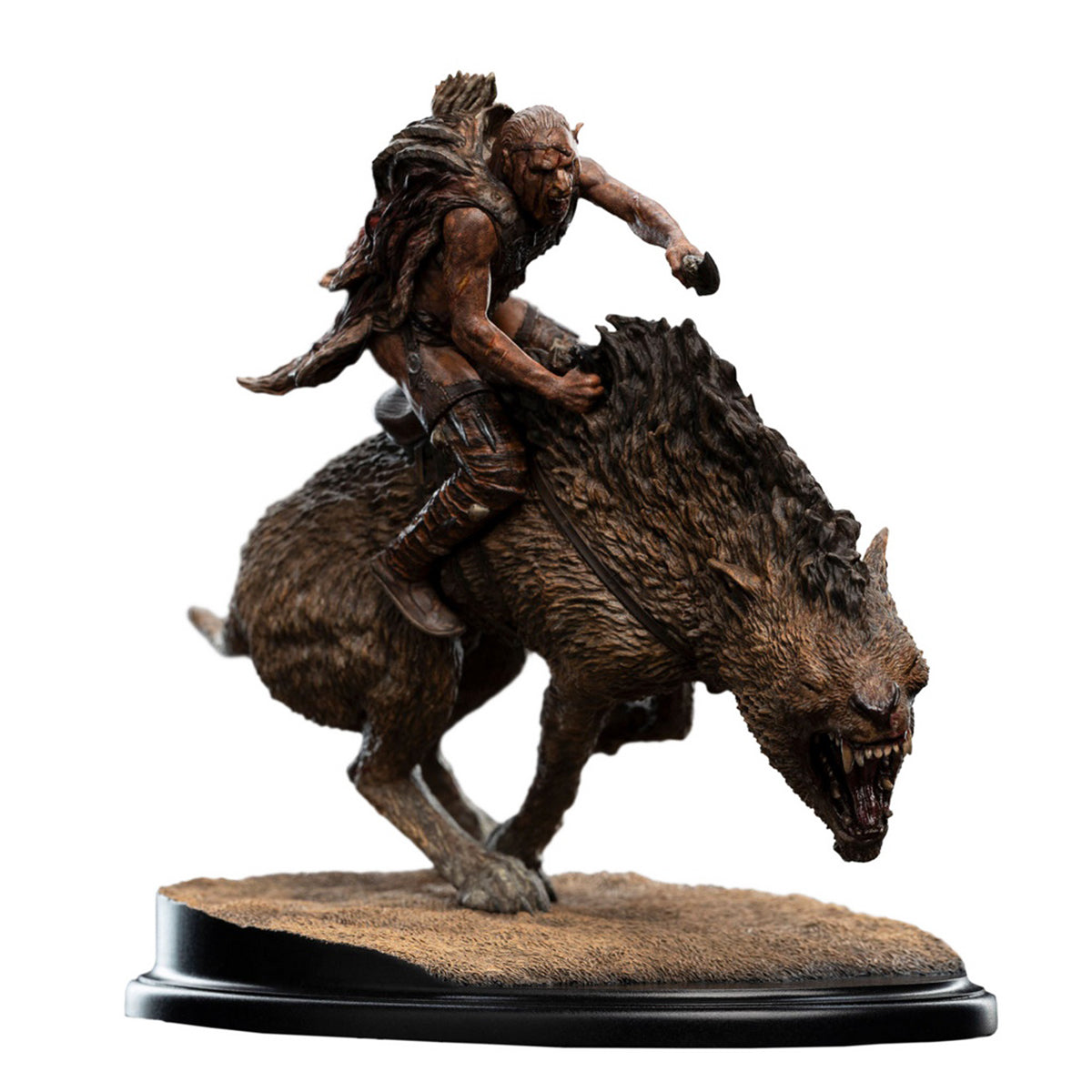 WETA Workshop 86-01-04752 The Lord of the Rings Trilogy Sharku on Warg Art Figurine