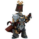 (Only Shipped to the US) JOYTOY Space Wolves Legion Praetor with Power Axe and Combat Shield JT00133 Warhammer 1/18 Scale Action Figure