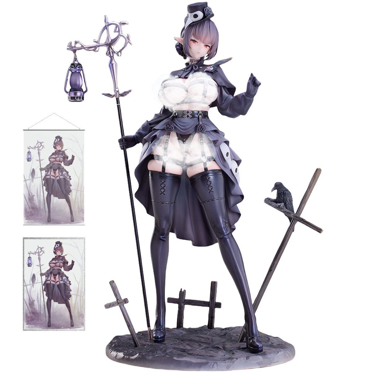 Hanabee Plague Doctor KARA Deluxe Edition Art Statue