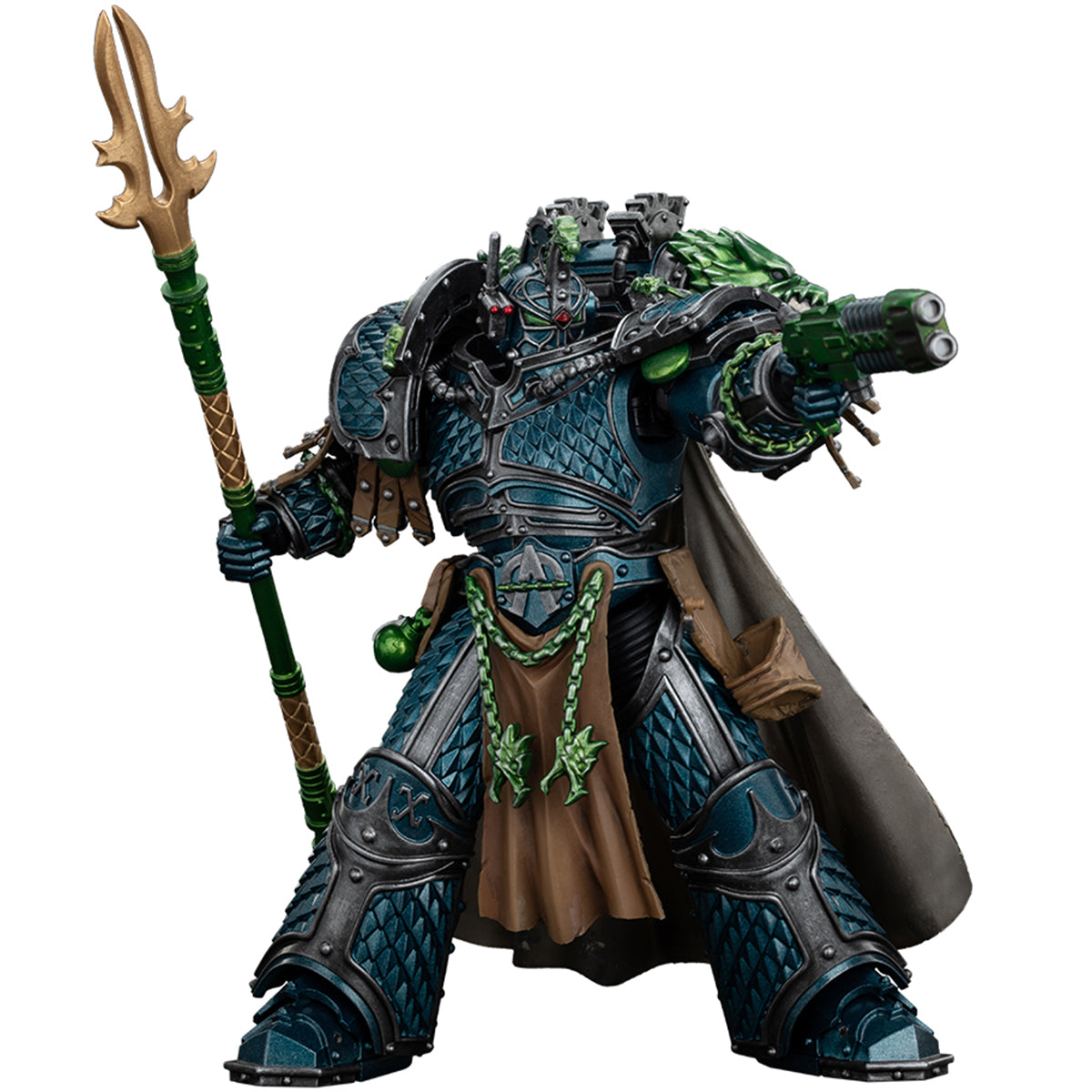 JOYTOY Warhammer La Herejía de Horus Alpha Legion Alpharius Primarca de la XX Legión Figuras de acción