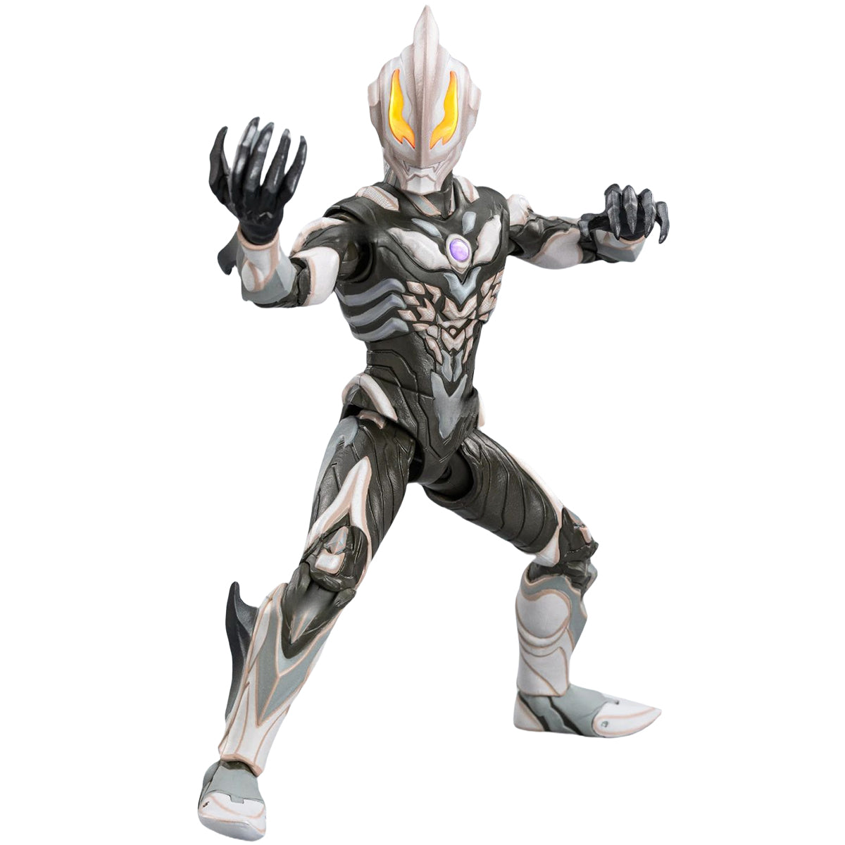 ZD Toys 1/10 Belial Atrocious & Ultraman Cosmos Luna Mode & Ultraman Belial & Ultraman Dyna, All Luminous Version Action Figures