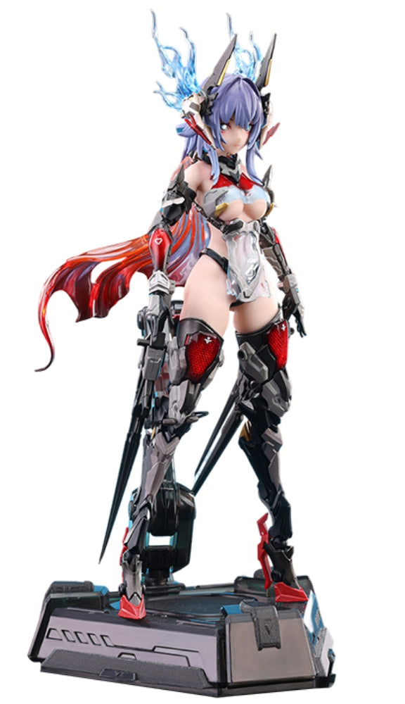 Nuclear Gold Reconstruction & Animester Thunderbolt: Barbera-Red Mecha Girl 1/9 Scale Action Figure