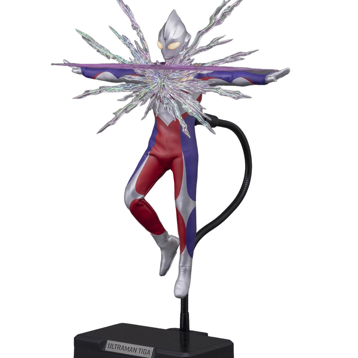 Alphamax Ultraman Tiga 2.0 Pre-Painted Action Figure | Effects & Base