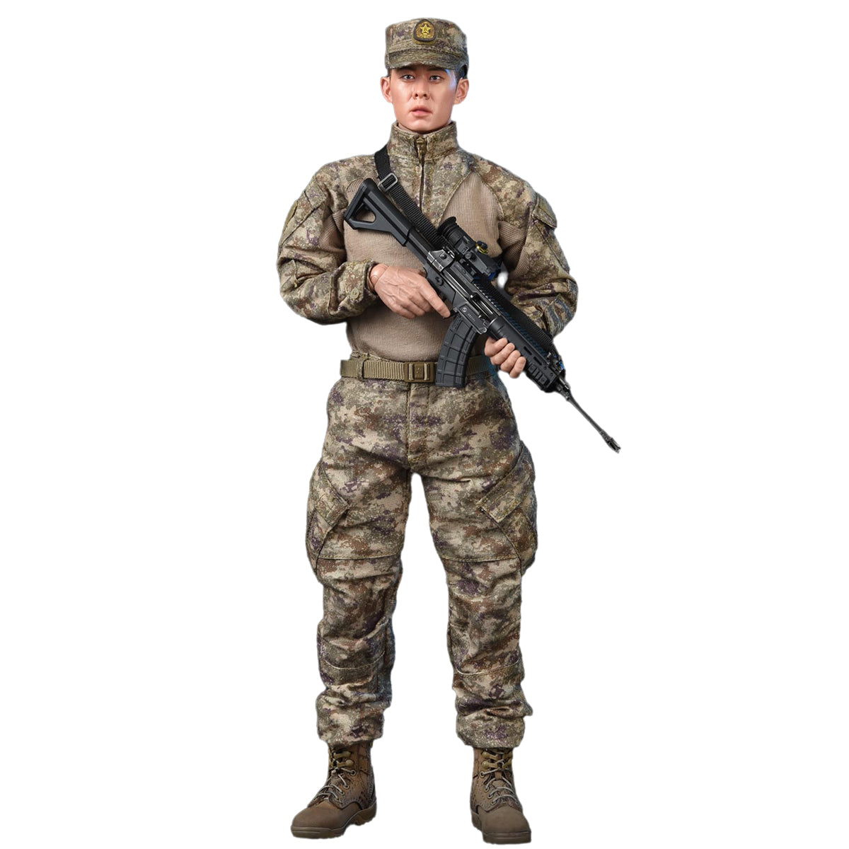 HISTORIA DEL SOLDADO Figura de acción de edición de lujo del Cuerpo de Marines de la Armada del Ejército Popular de Liberación de China
