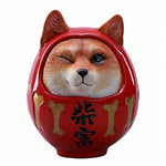 JXK Shiba Fortune Daruma Ver.A Collaboration Edition Animal Figurine