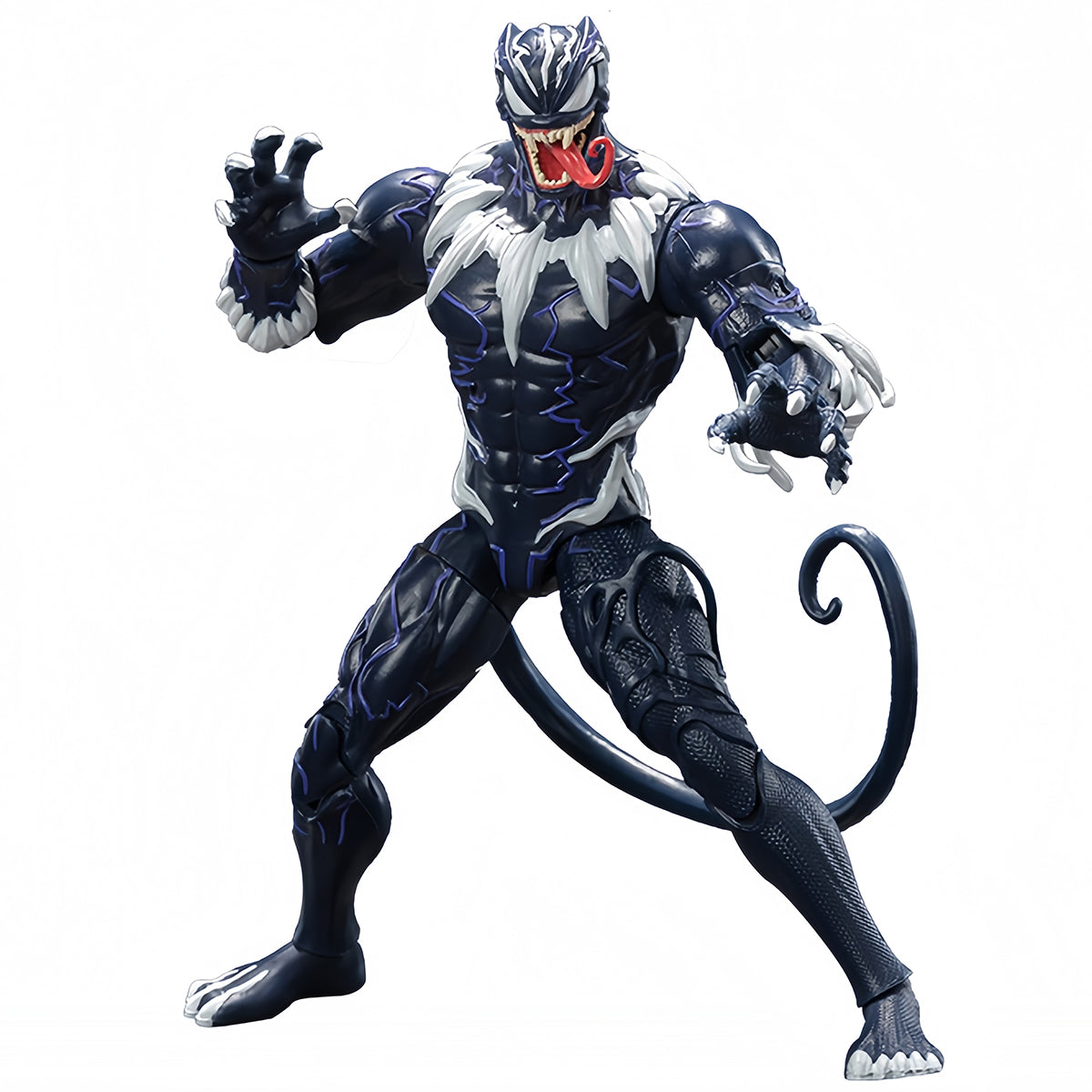 Only Shipped to the US) ZD Toys 1/10 Venomized Black Panther Action F