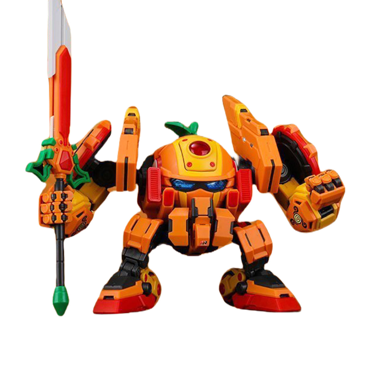 YI LI CHUANG WAN: FRUITY ROBO: Mandarine Berserker - Cheng Liuxiang Assembly Action Model Kits
