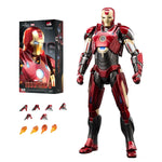 Figuras de acción de Iron Men MK16 de ZD Toys, versión no luminosa