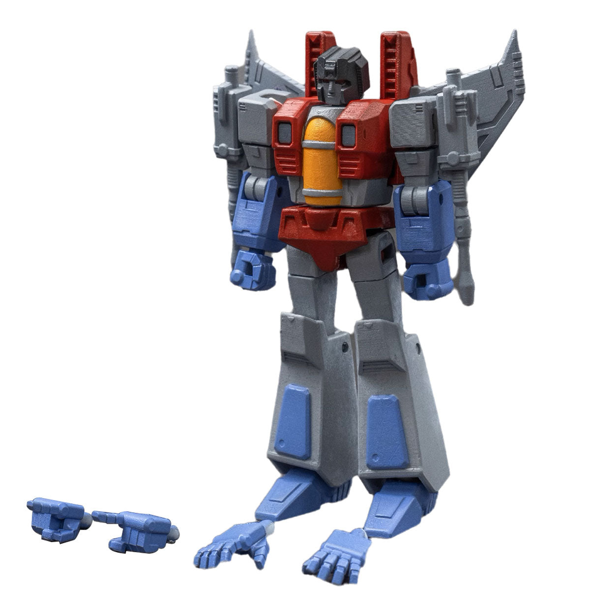 (Only Shipped to the US) YOLOPARK Transformers Starscream AMK Mini Scale Easy Pre-Assembly Model Kit