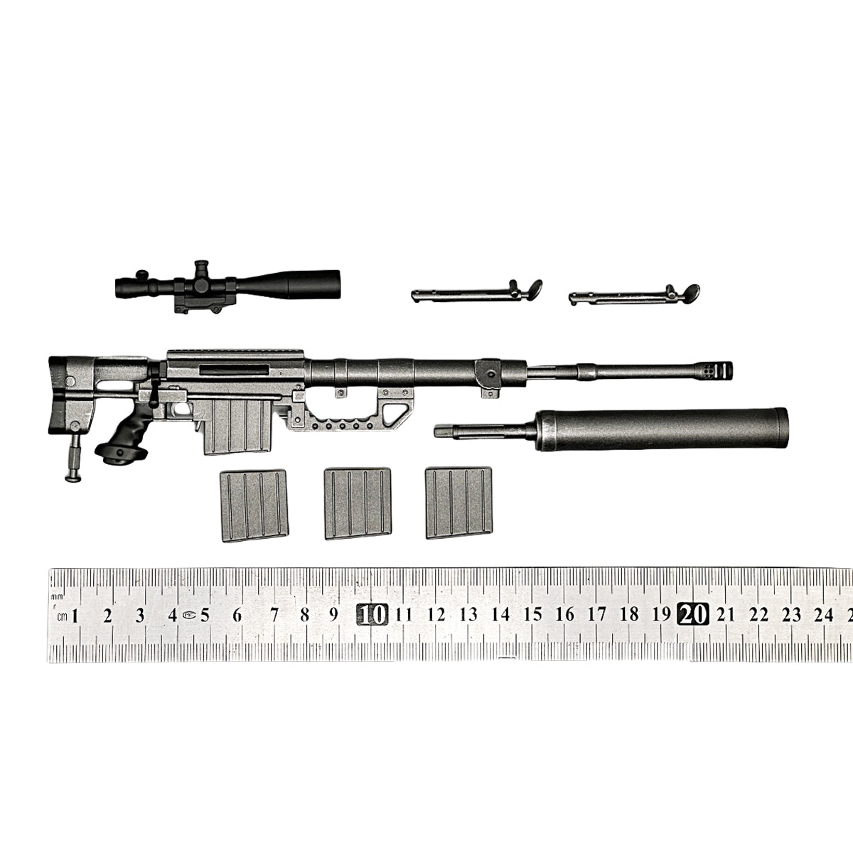 ZYTOYS, Sniper Rifle M200 Weapon Model, Doll Accessory for 12-inches Action Figurine