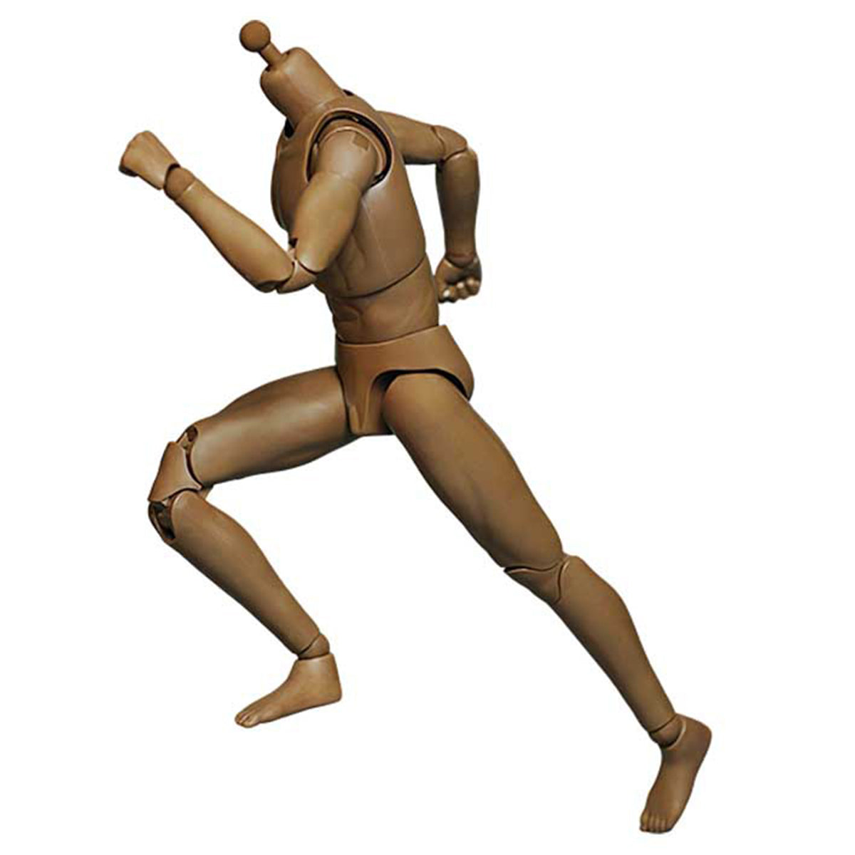 Figura de acción masculina articulada DT con cuerpo estándar y piel bronceada