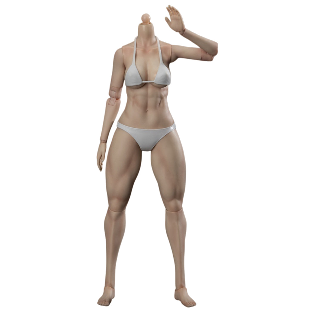 True1Toys Articulated Joints Female Muscular Legs Version EC3029 Medium Bust EC3030 Large Bust 1/6 Scale Action Figure Body