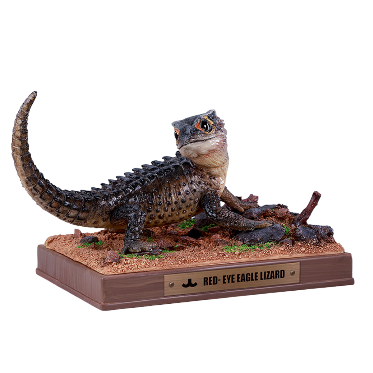 JXK Tribolonotus Gracilis Static Expertly Hand-Painted Lifelike Animal Figurine