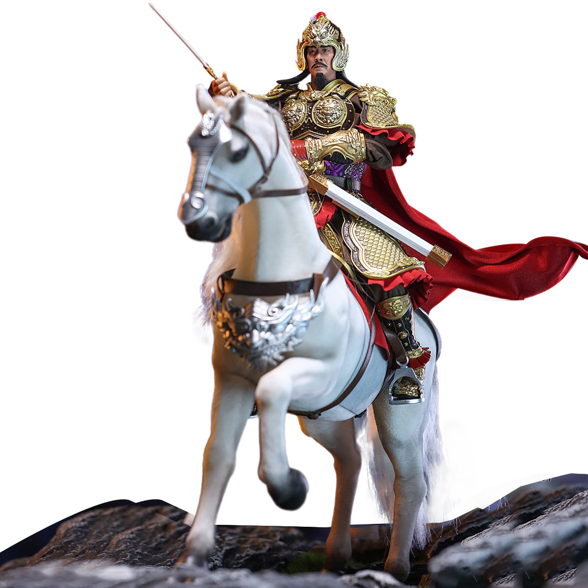 Qian Kun MODEL Liu Bei Xuande Action Figure Deluxe Edition