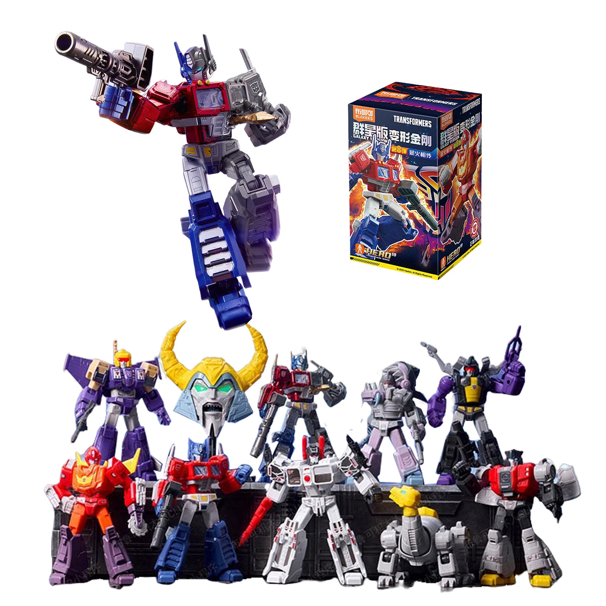 BLOKEES Transformers Galaxy Version Wave 8: Passing the Torch 71108 Blind Box Figure