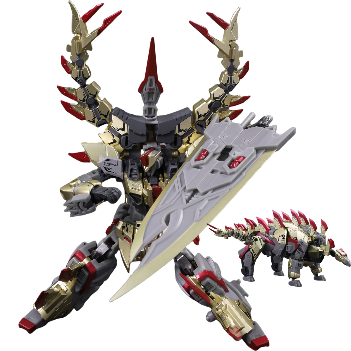 CANG TOYS CT-LongYan-01 Stegsarow CT LongYan 01 Transforming Mecha Finished Model