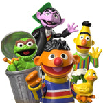 BLOKEES, Series 2 Sesame Street Partners Magical Edition Oscar/Ernie/Bert Action Figure