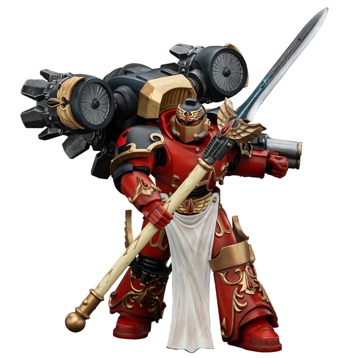 JOYTOY 1/18 Blood Angels Dawnbreaker Cohort Dawnbreaker Champion JT00461 Action Figure