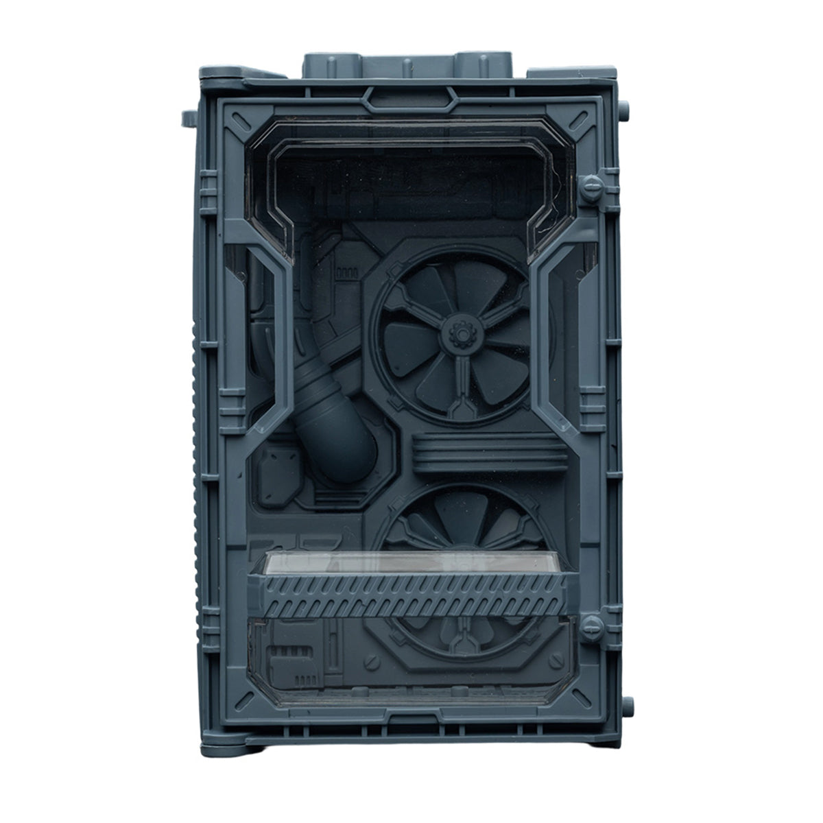 JOYTOY Individual Soldier Hangar Display Case Shadow Black Titanium Grey Starhunt Green 1/25 Scale Fit JOYTOY Series Action Figure