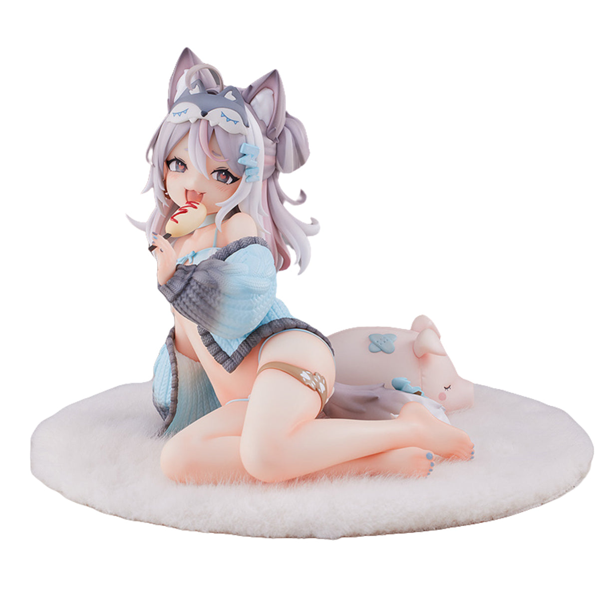 Vivify Goodnight Big Gray Wolf - Hui Nai Standard Edition Art Anime Statue
